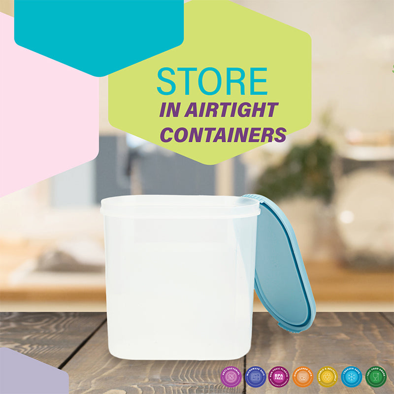 Buy Elmera Storage Conatiner (Blue) - Set Of Twelve Container from Vaaree