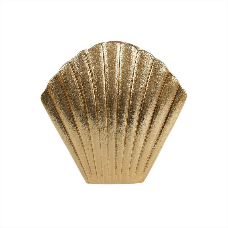 Buy Oyster Treasure Vase - Gold Vase from Vaaree