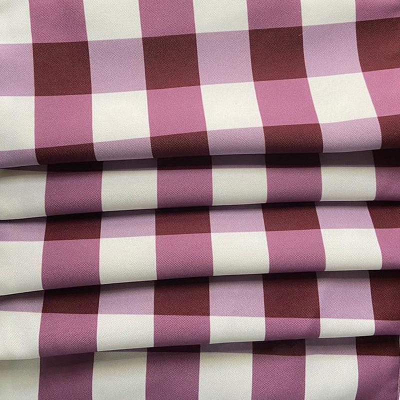 Buy Mabel Checkered Table Cloth - Purple Table Cover from Vaaree