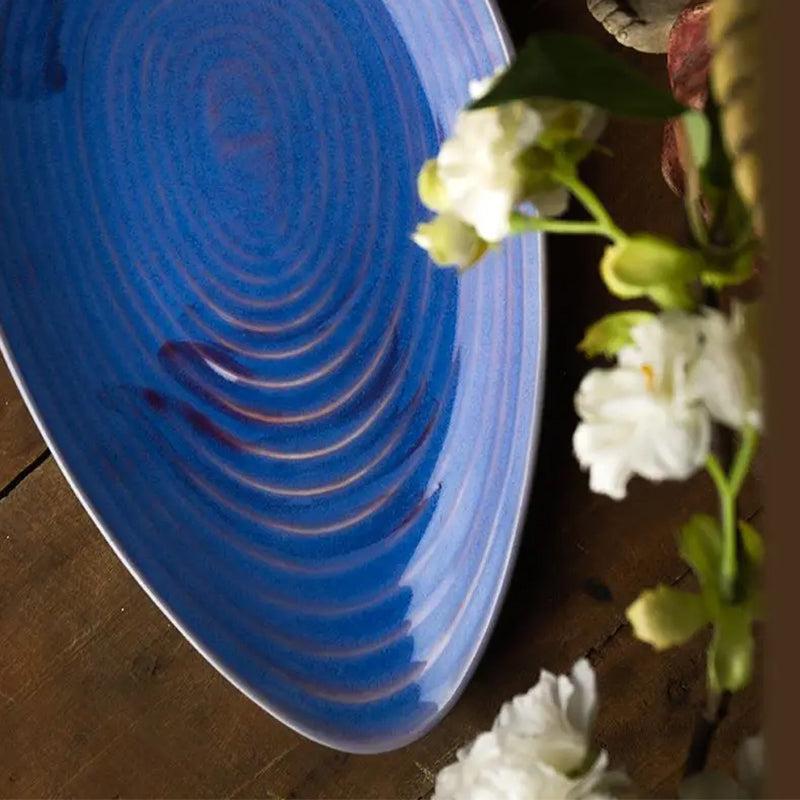 Buy Periela Oyster Handmade Platter Platter from Vaaree