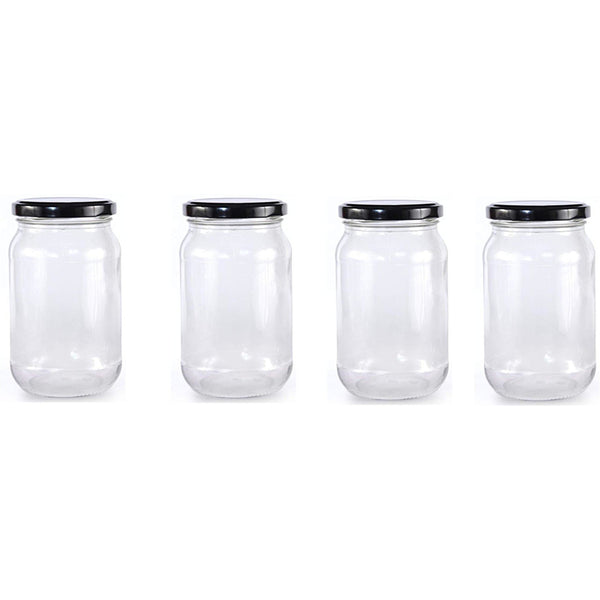 Jar - Nienna Airtight Storage Jar (1000 ML) - Set Of Four