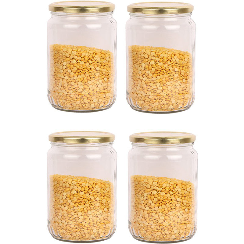 Jar - Feyre Airtight Storage Jar (1000 ML) - Set Of Four