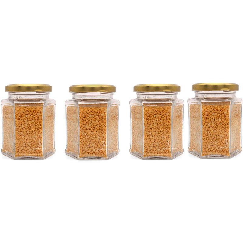 Jar - Arya Airtight Storage Jar (400 ML) - Set Of Four