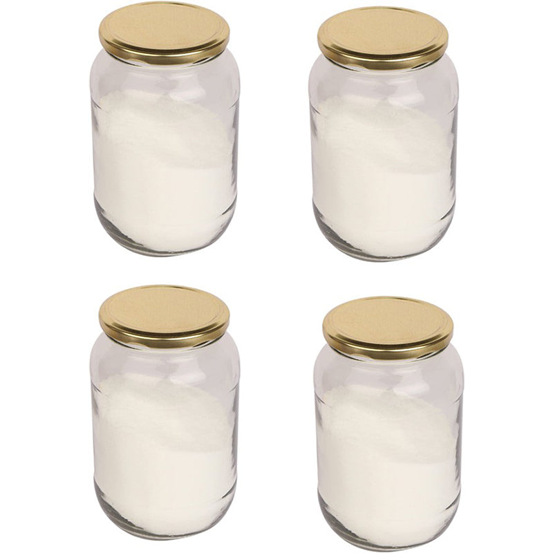 Jar - Amarantha Airtight Storage Jar (500 ML) - Set Of Four