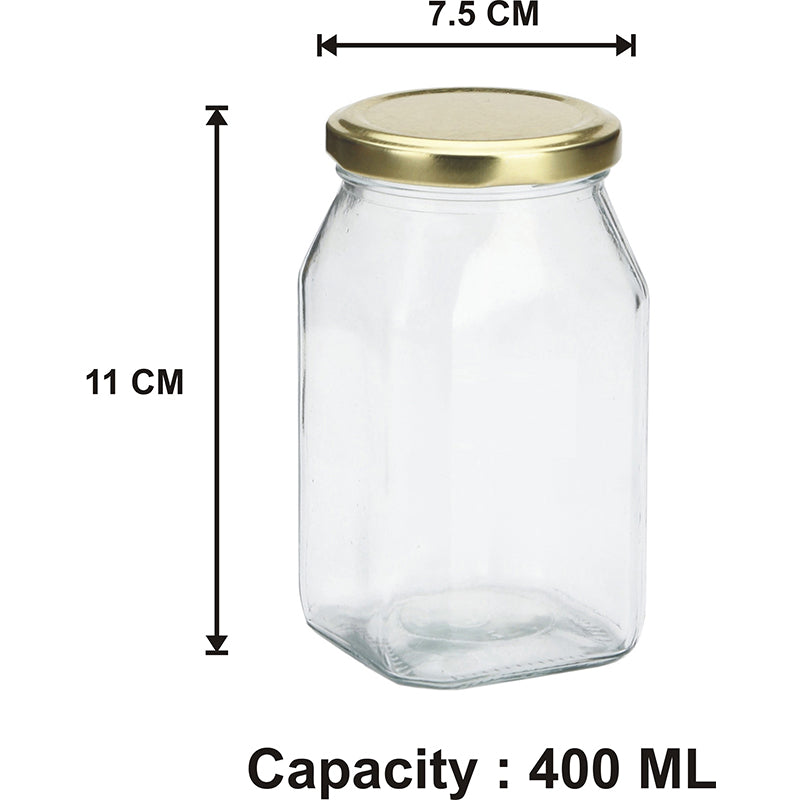 Jar - Wilson Airtight Storage Jar (40 ML) - Set Of Four