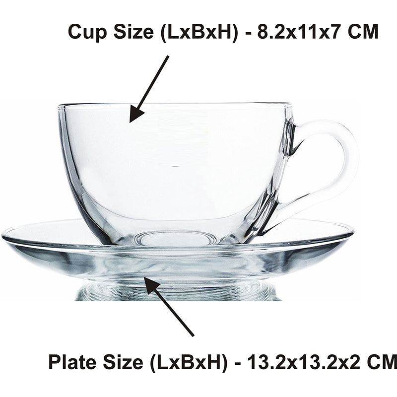 Tea Cup & Saucer - Celestina Cup & Saucer (150 ML) - Two Piece Set