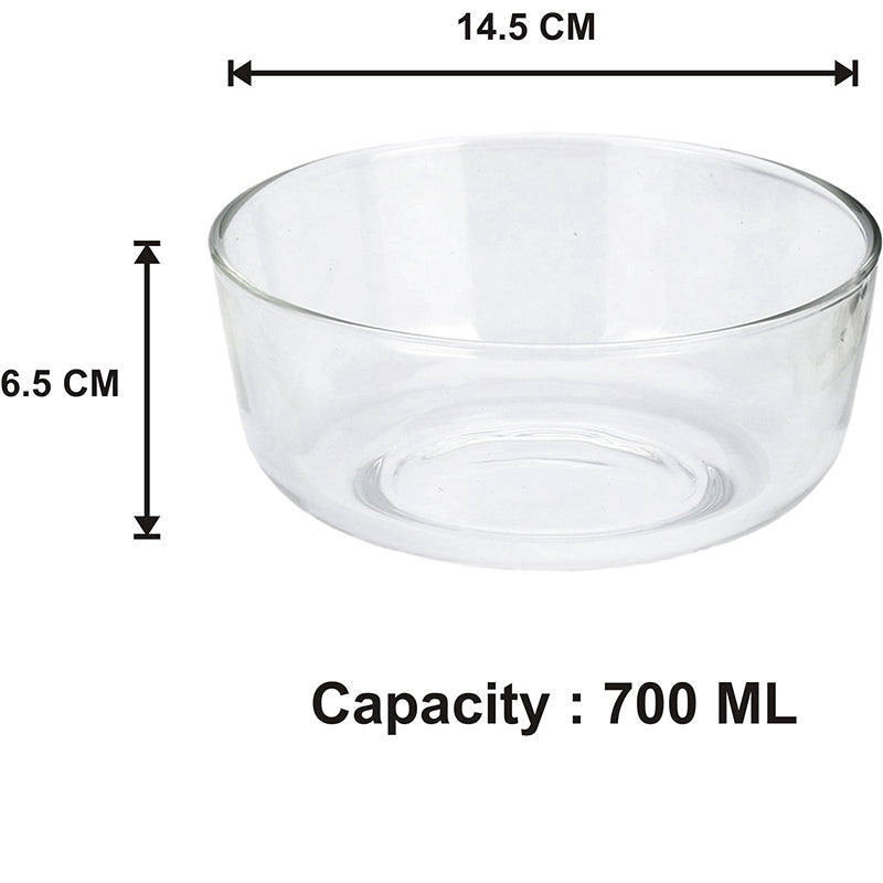 Bowl - Taru Glass Serving Bowl - 700 ML