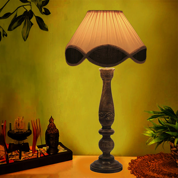 Table Lamp - Nihara Nima Wooden Table Lamp