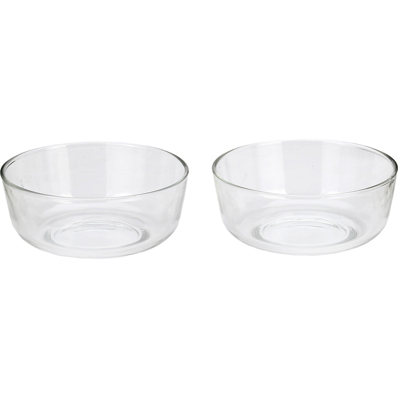 Bowl - Michaela Glass Serving Bowl (700 ML) - Set Of Two