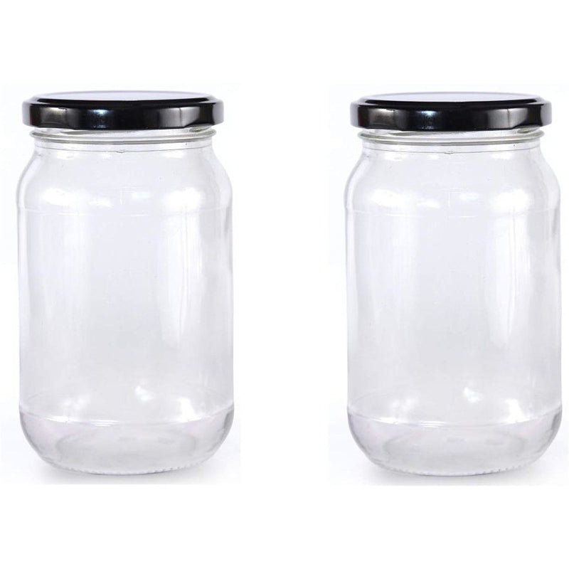 Jar - Nienna Airtight Storage Jar (1000 ML) - Set Of Two