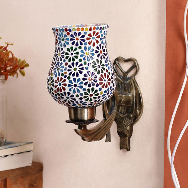 Buy Liva Love Gleam Mosaic Wall Lamp Wall Lamp from Vaaree