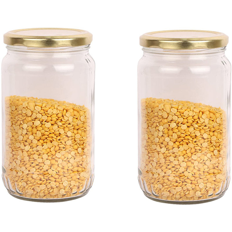 Jar - Owyn Airtight Storage Jar (500 ML) - Set Of Two