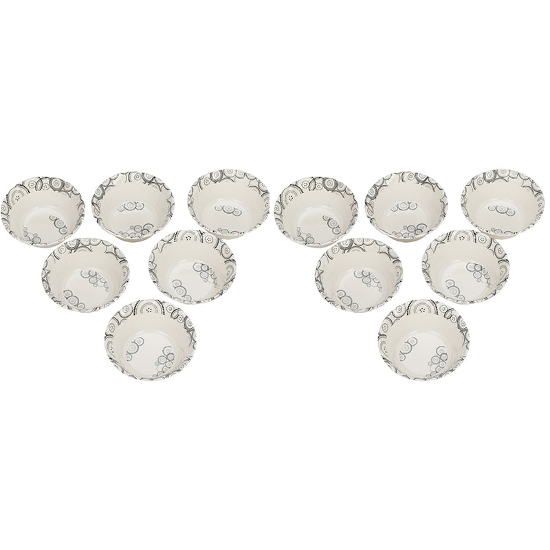 Buy Beery Lush Glass Dessert Bowl (200 ML) - Set Of Twelve Bowl from Vaaree