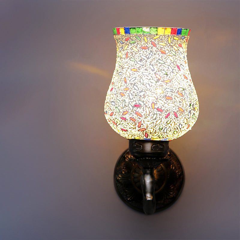 Wall Lamp - Nira Retro Mosaic Wall Lamp