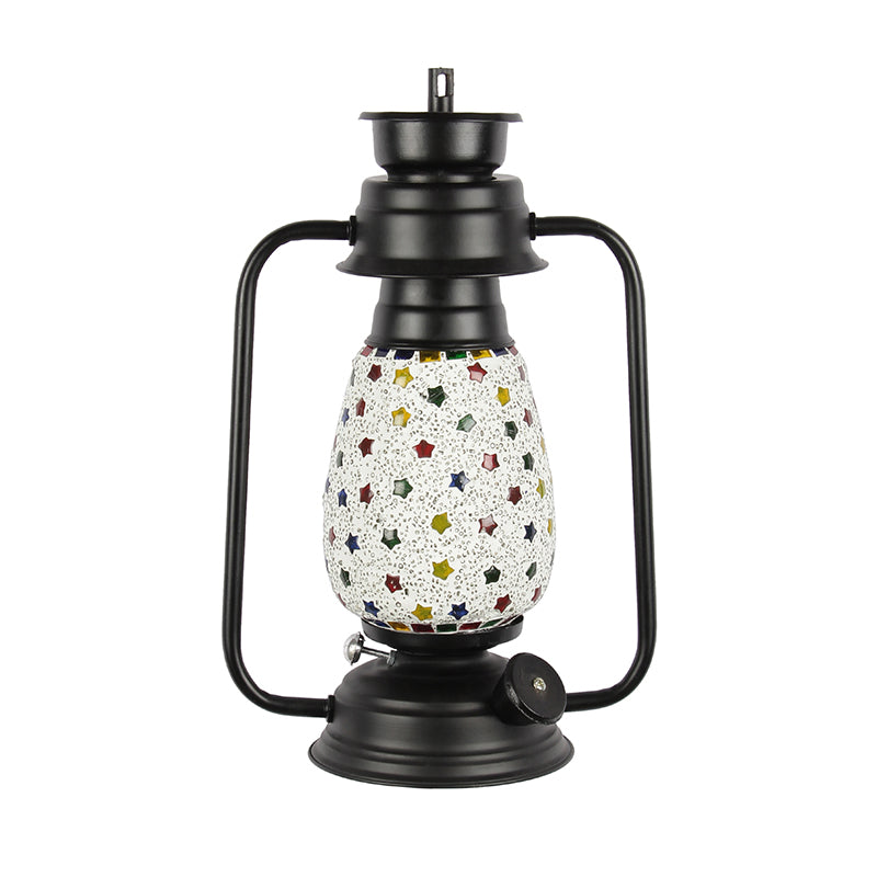 Buy Divyara Mosaic Lantern Wall Lamp - Black Wall Lamp from Vaaree