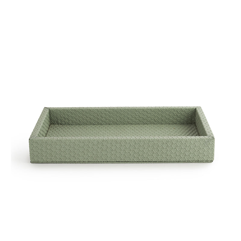 Serving Tray - Warda Vegan Leather Serving Tray - Green