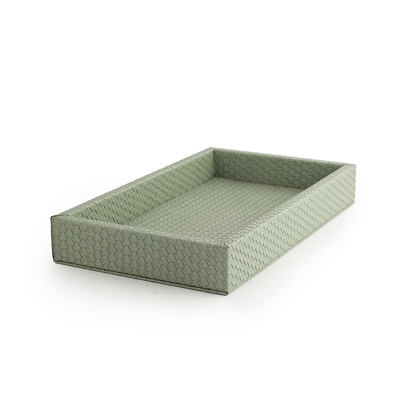 Serving Tray - Warda Vegan Leather Serving Tray - Green