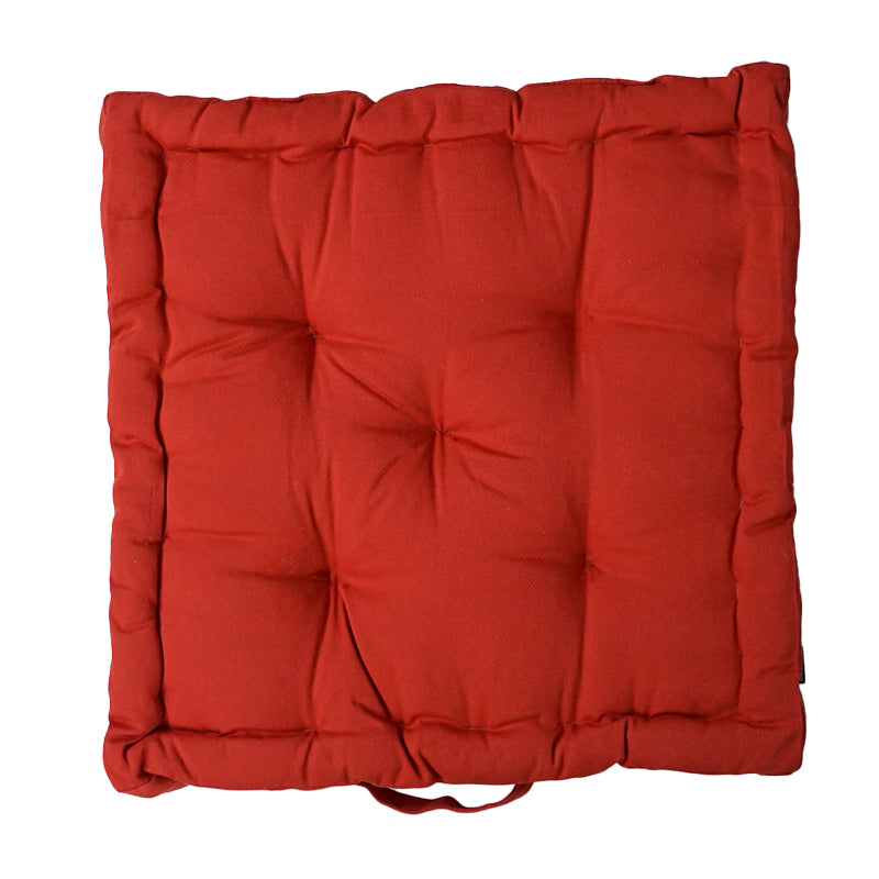 Buy Narnia Floor Cushion - Orange Floor Cushions from Vaaree