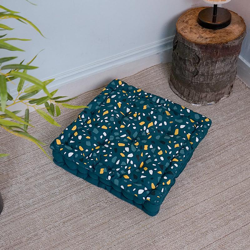 Buy Narnia Floor Cushion - Turquoise Floor Cushions from Vaaree