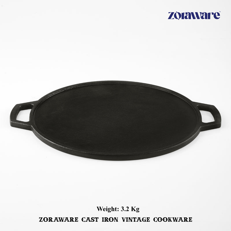 Buy Zoraware Cast Iron Dosa Tawa- 11 Inches Dosa Tawa from Vaaree