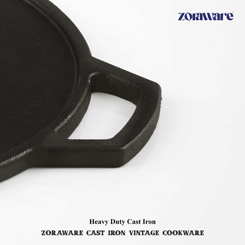 Buy Zoraware Cast Iron Dosa Tawa- 11 Inches Dosa Tawa from Vaaree