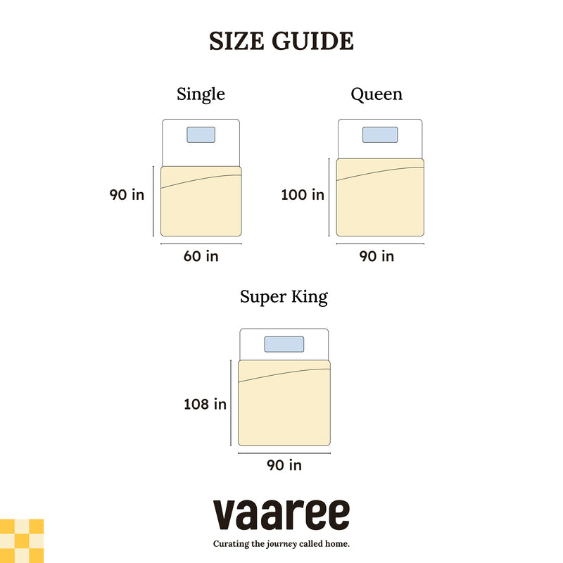 Buy Kain Geomatric Bedsheet Bedsheets from Vaaree