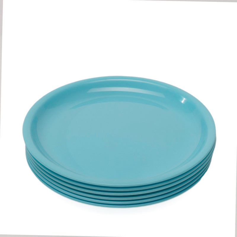 Buy Mihaya Dinner Plate (Blue) - Set Of Six Dinner Plate from Vaaree