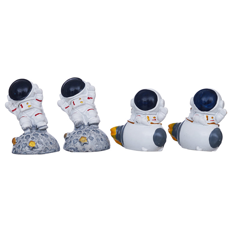 Showpieces - Astronaut Fun Showpiece - Set Of Four