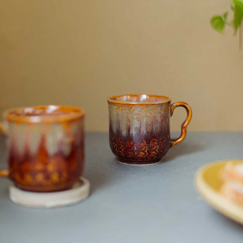 Buy Sragen Handmade Mug - 400 ML Mug & Tea Cup from Vaaree