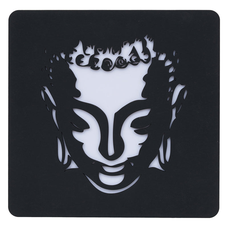 Wall Lamp - Lord Buddha Wooden LED Wall Lamp