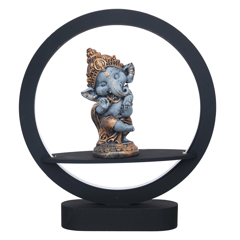 Buy Bal Ganesha Circular LED Table Lamp Table Lamp from Vaaree