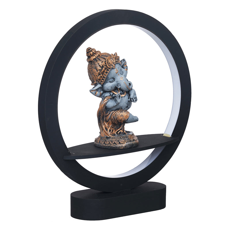 Buy Bal Ganesha Circular LED Table Lamp Table Lamp from Vaaree