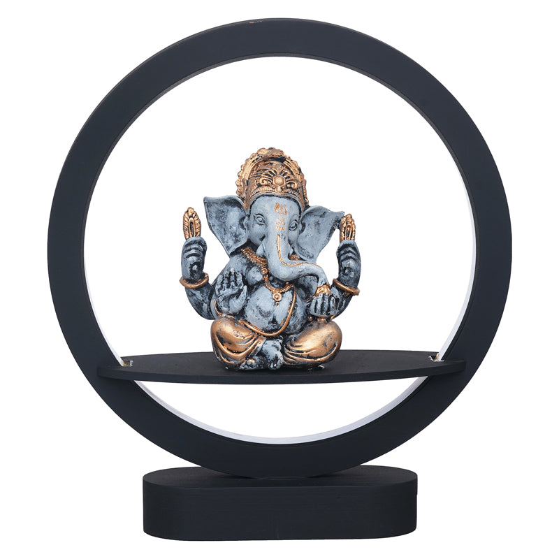 Table Lamp - Bal Ganapati Circular LED Table Lamp