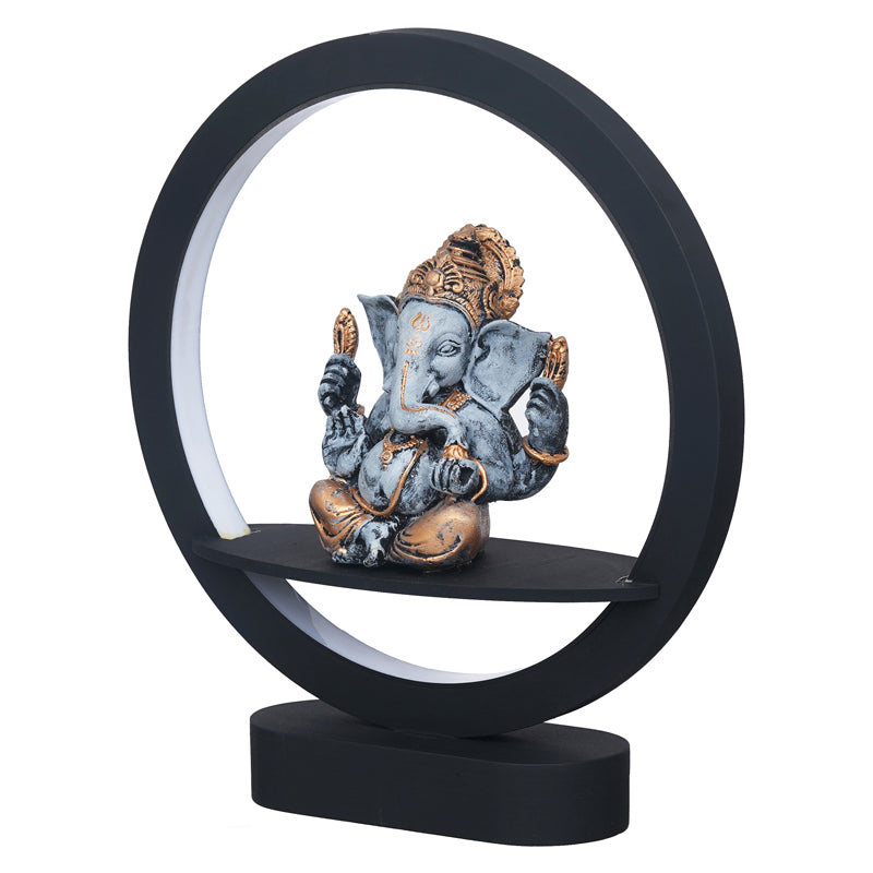 Table Lamp - Bal Ganapati Circular LED Table Lamp