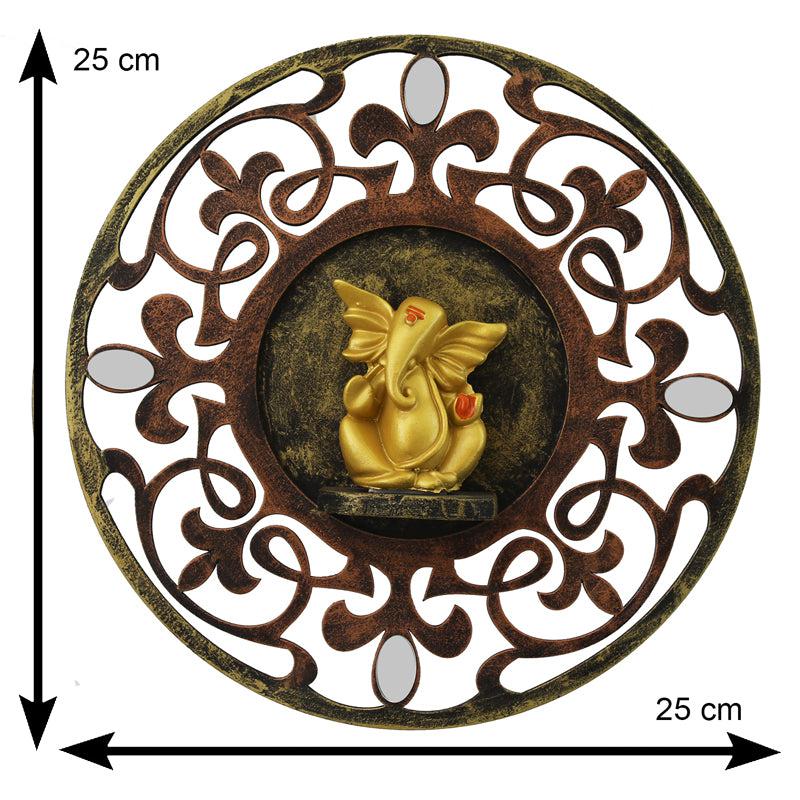 Buy Ganesha Flora Religious Wall Accent Wall Accents from Vaaree