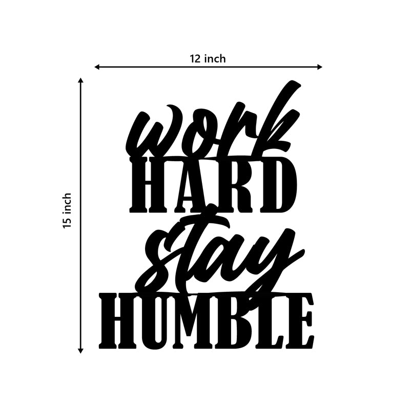 Buy Humble & Decidacted Typography Wall Art Wall Accents from Vaaree