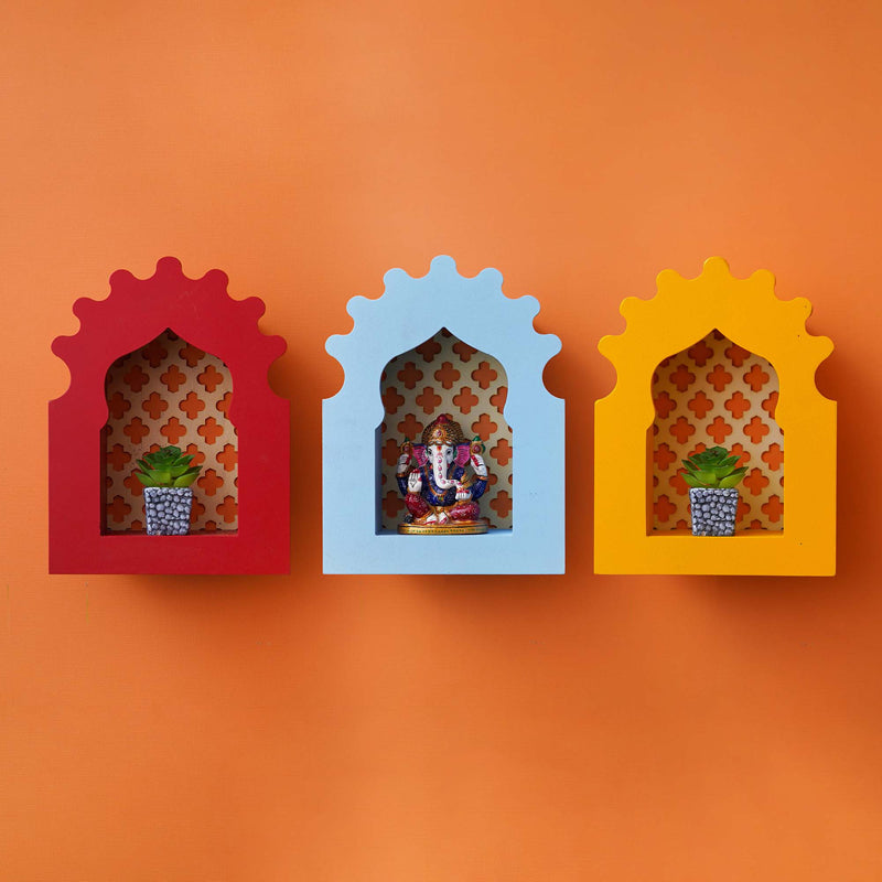 Wall Accents - Vidma Wall Mounted Mandir