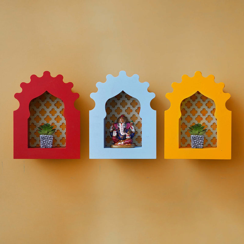 Wall Accents - Vidma Wall Mounted Mandir