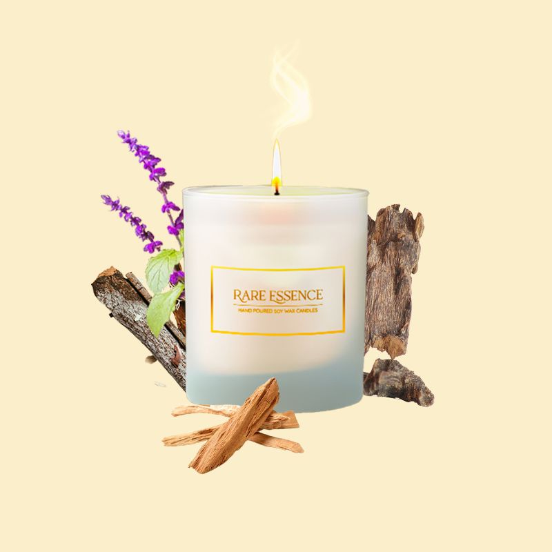 Buy Cecily Jar Candle - Woody Notes Candles from Vaaree