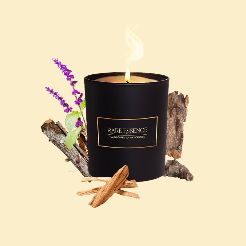 Buy Daphne Jar Candle - Woody Notes Candles from Vaaree