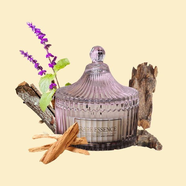 Buy Penelope Carved Jar Candle - Woody Notes Candles from Vaaree