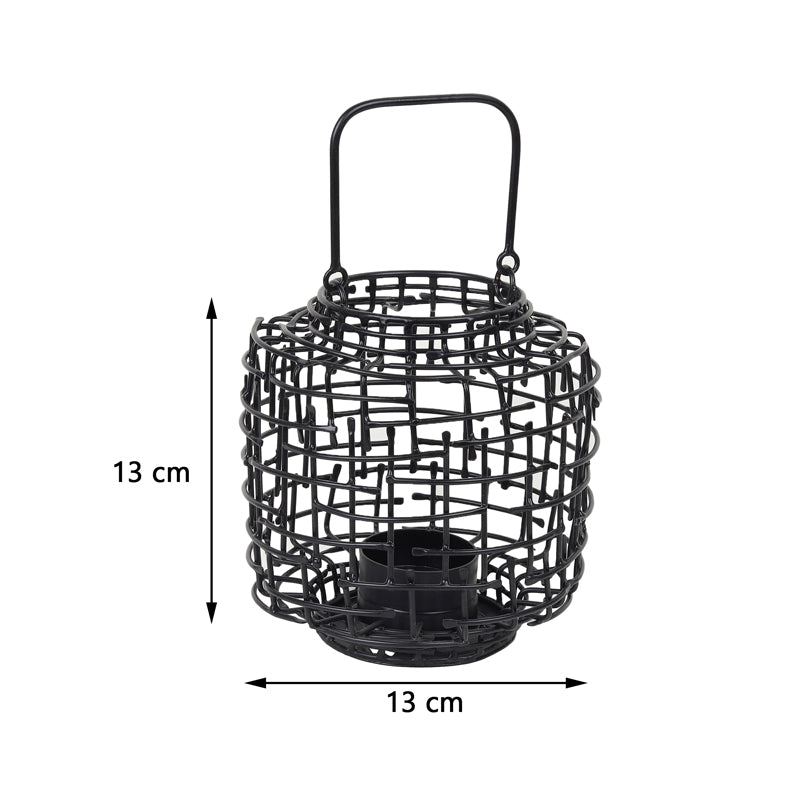 Buy Armon Tealight Candle Holder - Black Candle Holders from Vaaree