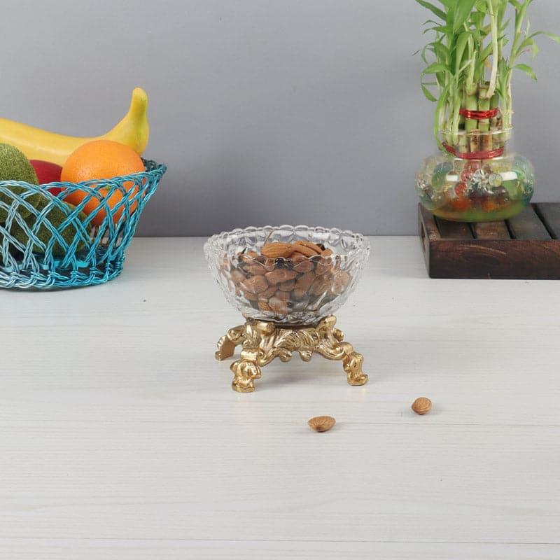 Buy Celeste Glam Accent Bowl - Gold Accent Bowls & Trays from Vaaree