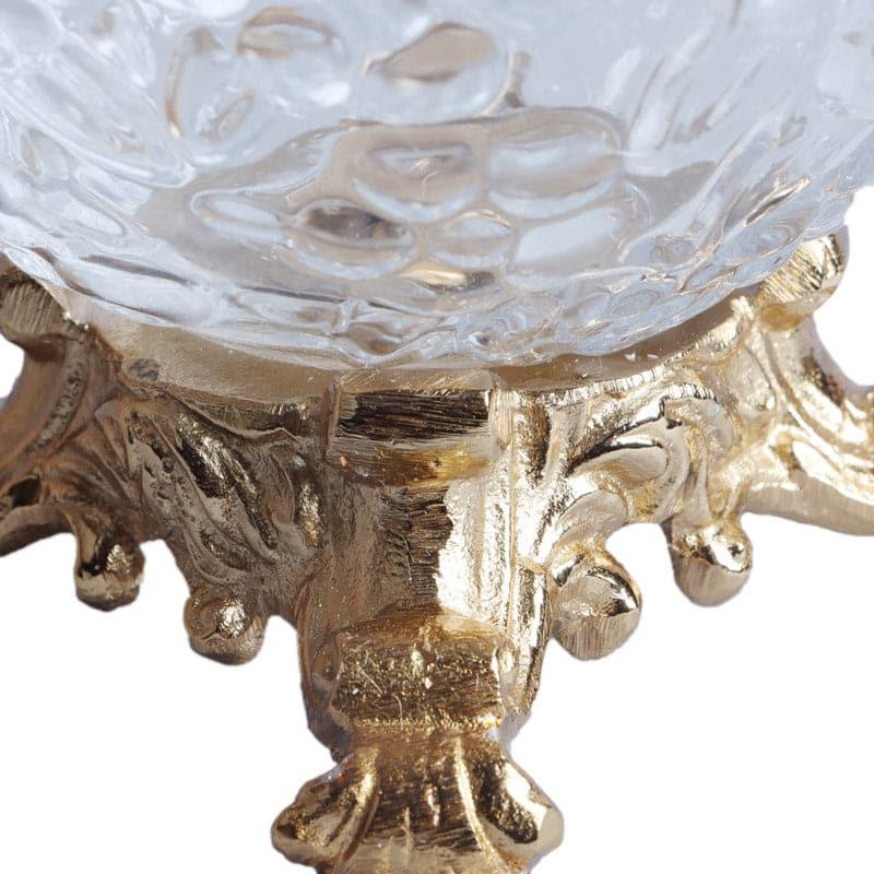 Accent Bowls & Trays - Celeste Glam Accent Bowl - Gold