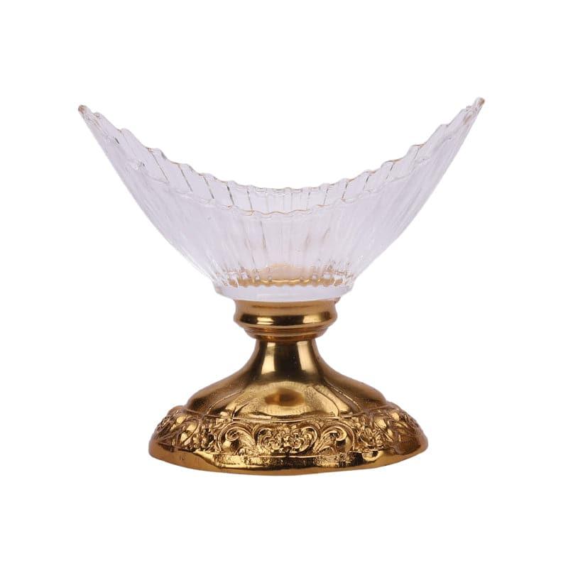 Accent Bowls & Trays - Diantha Accent Bowl - Gold