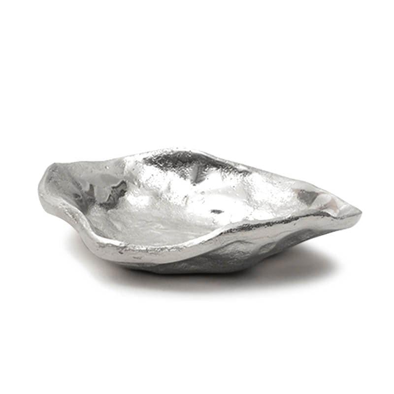 Buy Accent Bowls & Trays - Silver Soul Decorative Tray at Vaaree online