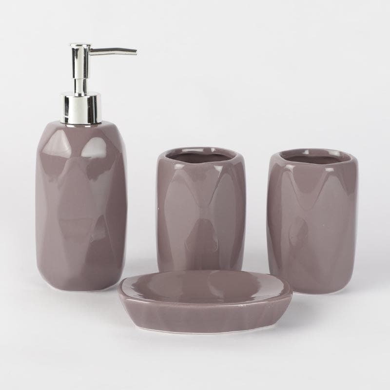 Buy Scuzy Rhombic Bathroom Set Accessories & Sets from Vaaree