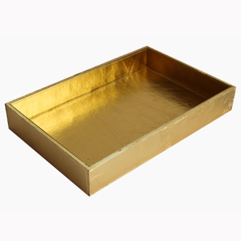 Buy Tuscan Gold Bathroom Tray Accessories & Sets from Vaaree