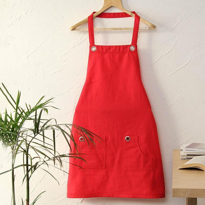 Buy Spring Clean Apron - Red Apron from Vaaree