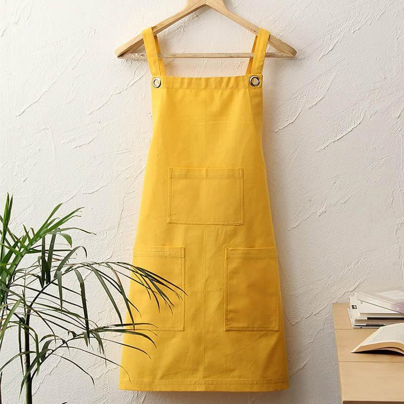 Buy Meringues Apron - Yellow Apron from Vaaree